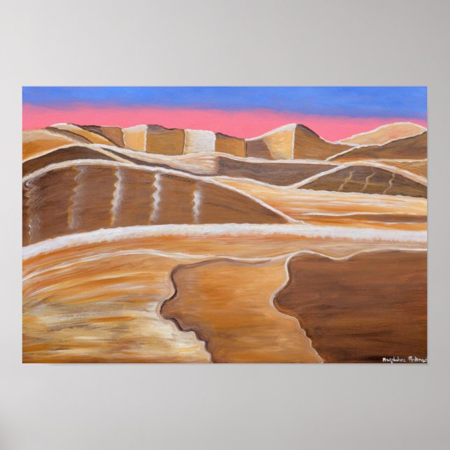 Affiche Désert saoudien (Devant)