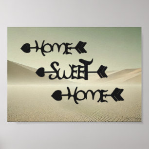 Affiche Desert Serenity – Home Sweet Home in the Sand Dune