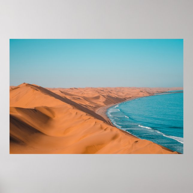 AFFICHE DESERTS BY THE BEACH (Devant)