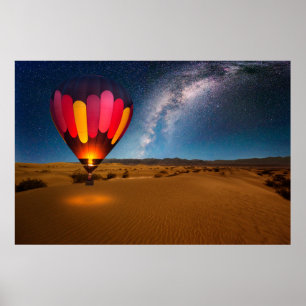 Affiche Deserts   Dunes Death Valley