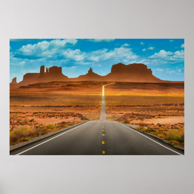 Affiche Deserts | Monument Valley, Utah (Devant)