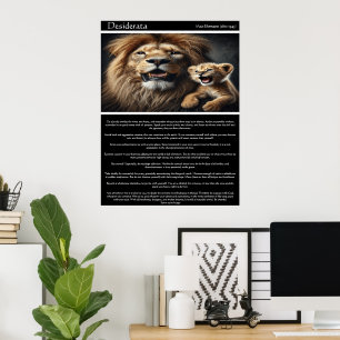 Affiche Desiderata : Echos Joyeuses