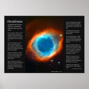 Affiche Desiderata - Helix Nebula, L'Oeil