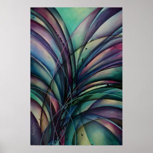 Affiche 'Design abstrait