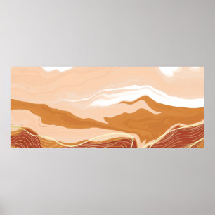 Affiche Design arrière - plan en marbre de luxe. ma liquid