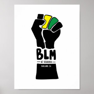 Affiche Design BLM - 2ème place par Emma Givler