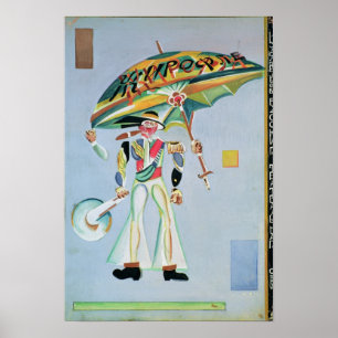 Affiche Design de costume pour l'opérette