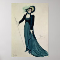 Design de costume pour Tosca