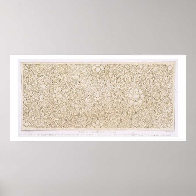 Affiche Design de plafond pour la Pearl Room, à Ispahan, p (Devant)