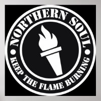 Design de style Retro Northern Soul