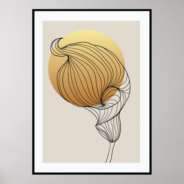 Affiche Design de texture brillante (Devant)