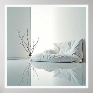Affiche Design d'intérieur zen minimaliste