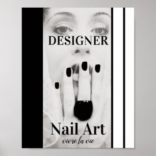Affiche Design Fingernail Art