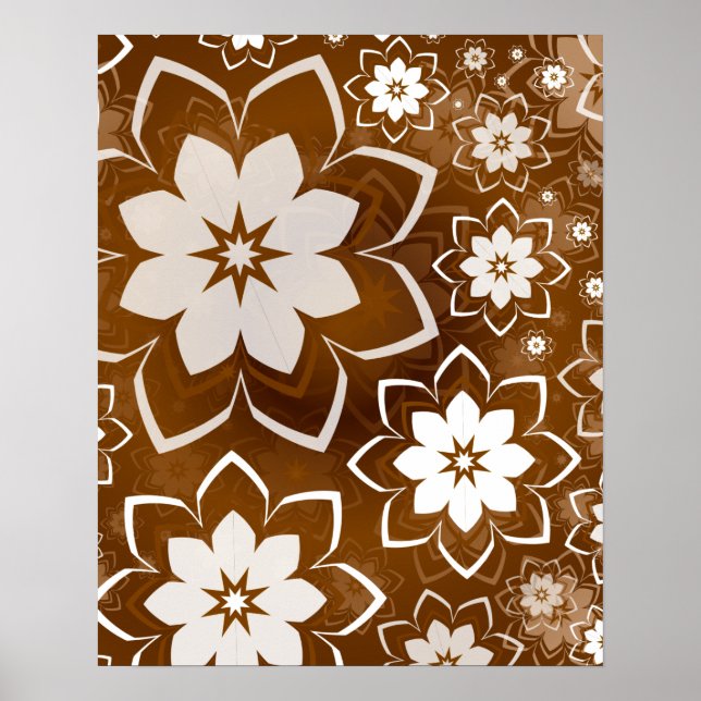 Affiche Design floral 13 (Devant)