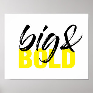 Affiche Design graphique moderne, urbain et dynamique de B