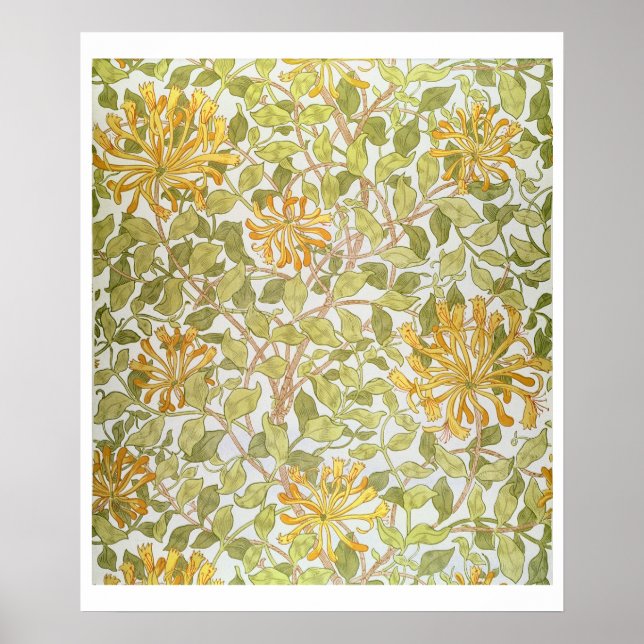 Affiche Design "Honeysuckle", 1883 (Devant)