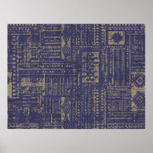 Affiche Design moderne abstrait, design de surface motif