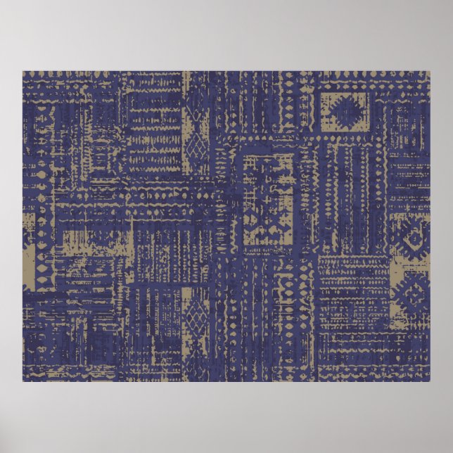 Affiche Design moderne abstrait, design de surface motif (Devant)