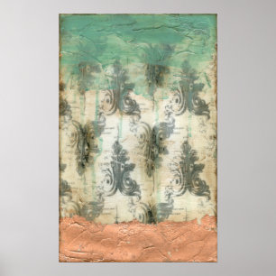 Affiche Design moderne Fleur De Lis