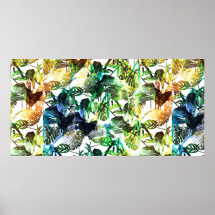 Affiche Design motif Abstrait avec des couleurs vives