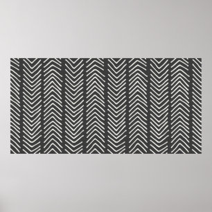 Affiche design motif sans couture dessiné à la main. illus