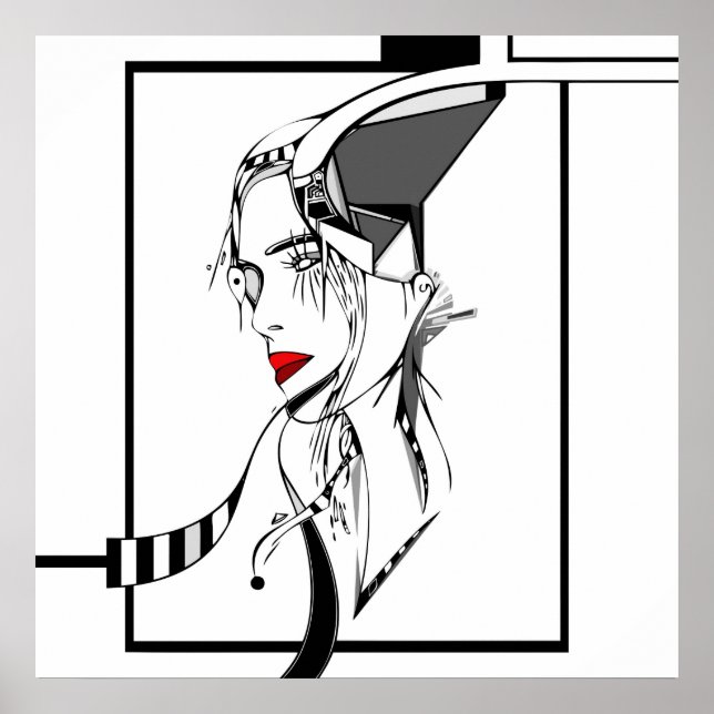 Affiche design pour zazzle canvas (Devant)