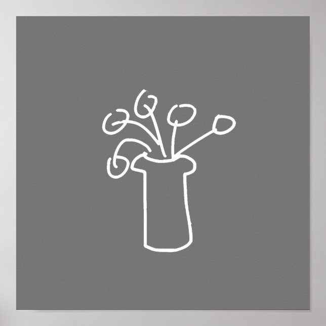 Affiche Design simple et moderne (Devant)