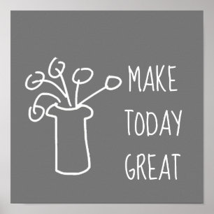 Affiche Design simple et moderne