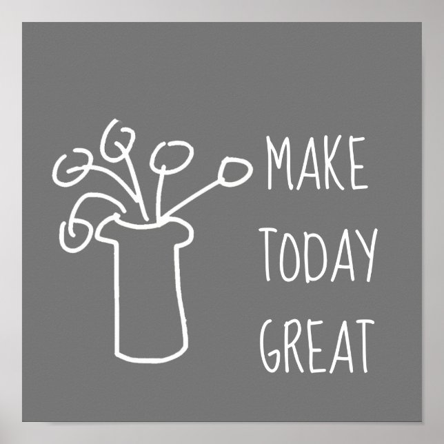 Affiche Design simple et moderne (Devant)