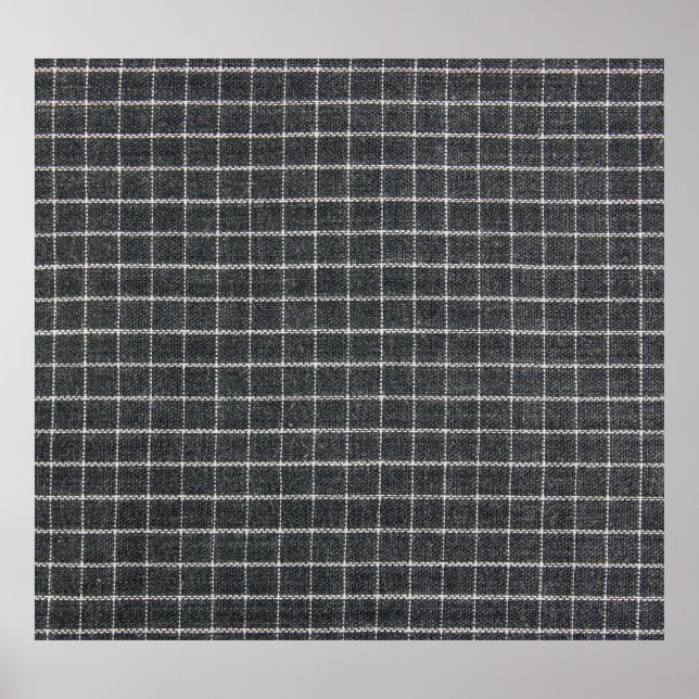 Affiche Design Tartan classique (Devant)