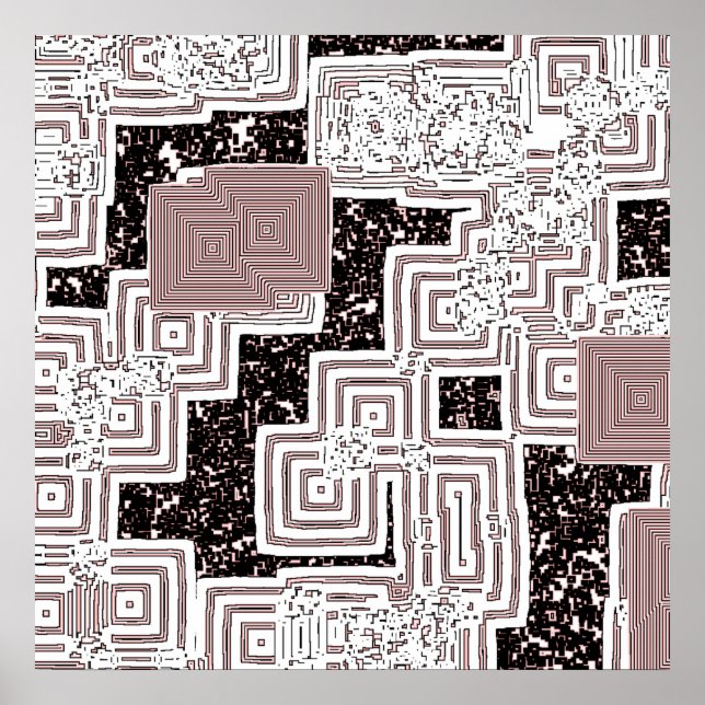 Affiche Désintégration du Labyrinthe (Devant)