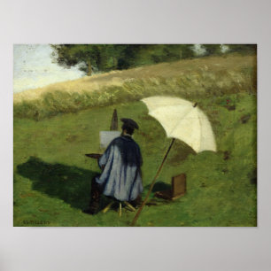 Affiche Desire Dubois Peinture en plein air, vers 1852