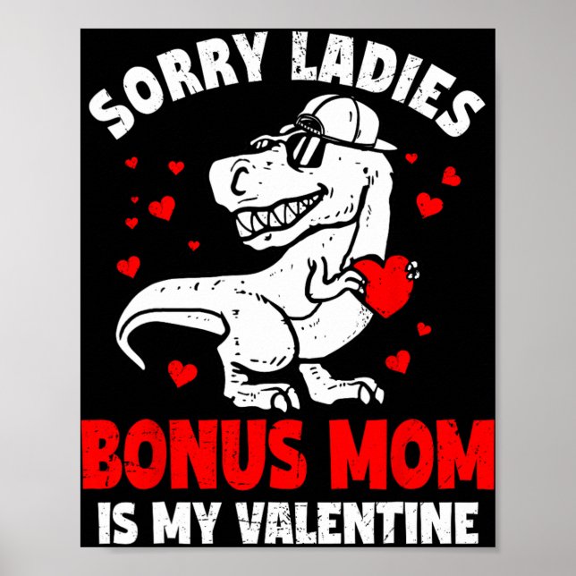 Affiche Désolé Mesdames Bonus Maman Est Ma Saint-Valentin  (Devant)