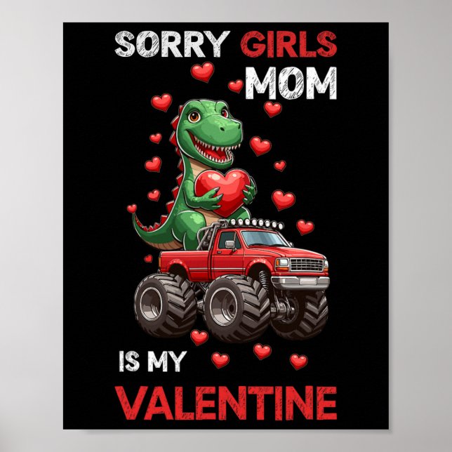 Affiche Désolé Mesdames Maman Mon Véhicule Tout-Terrain de (Devant)