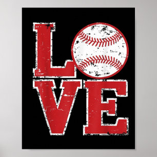 Affiche Désolé Mesdames Mon Coeur Appartient À Baseball Bo