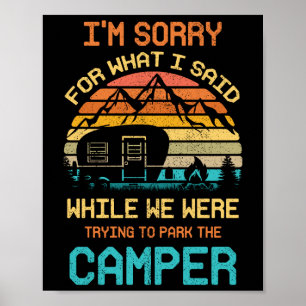 Affiche Désolé pour ce que j'ai dit pendant que nous essay