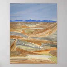 Desolles Régions Aquarelle Ligne Imprimer