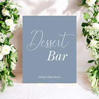 Dessert Bar Dusty Bleu Blanc