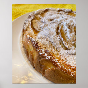 Affiche Dessert de Torte Apple