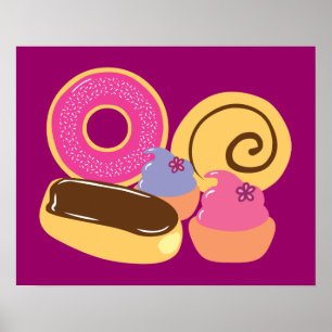 Affiche Desserts tellement doux