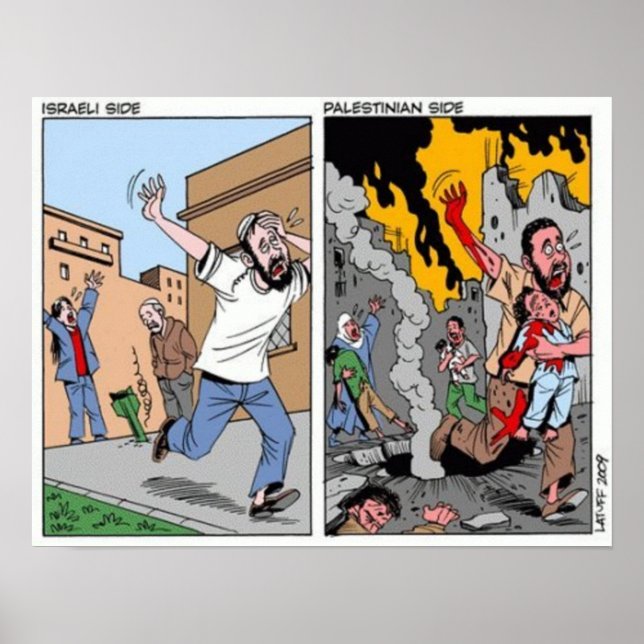 Affiche Dessin de ce qui se passe vraiment (Devant)