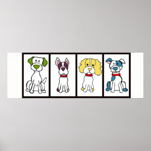 Affiche Dessin de coupures