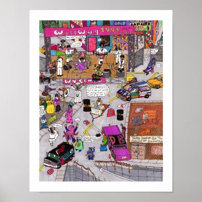 Affiche Dessin de deuxième voltz (Devant)