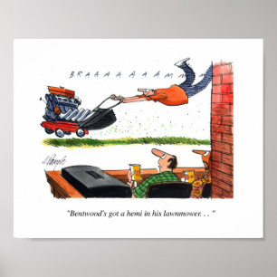 Affiche Dessin de Hemi Mower