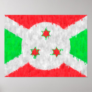 Affiche Dessin de peinture pétrolière au Burundi