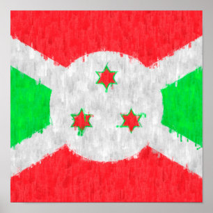 Affiche Dessin de peinture pétrolière au Burundi