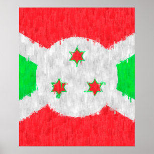 Affiche Dessin de peinture pétrolière au Burundi