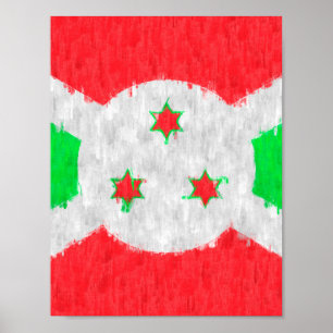 Affiche Dessin de peinture pétrolière au Burundi