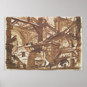 Affiche Dessin de prison imaginaire