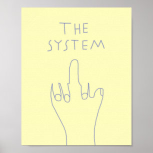 Affiche dessin du système